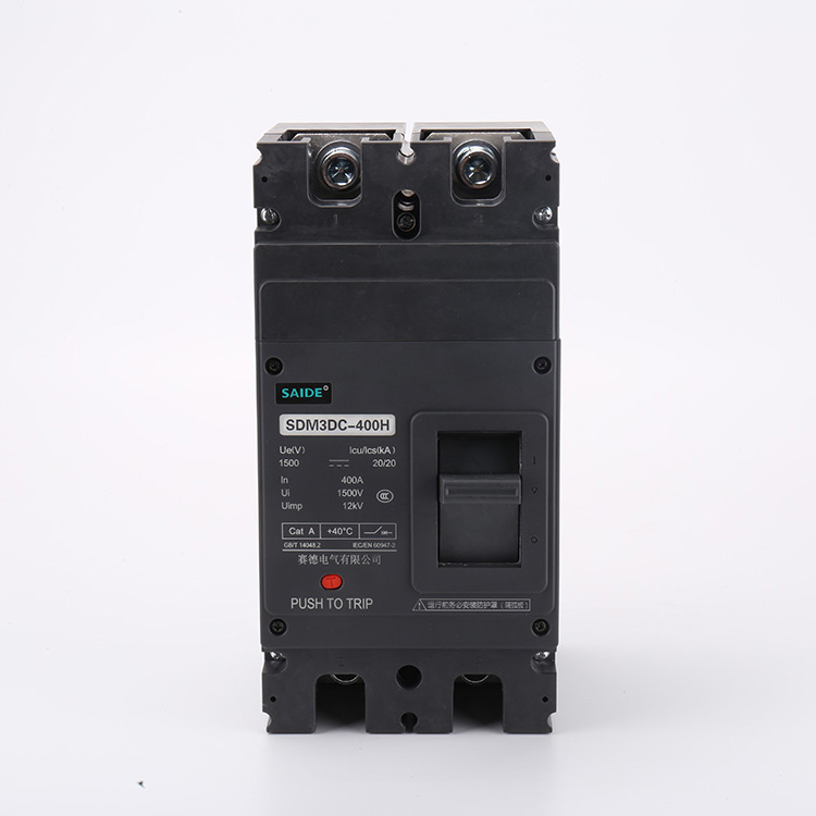 630A AC DC HV Molded Case Circuit Breaker 2P 3P